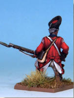 MT0110 - British Grenadiers (War of Independence).  Painting by Andrew Taylor, photography by Kev Dallimore. 