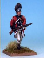 MT0110 - British Grenadiers (War of Independence).  Painting by Andrew Taylor, photography by Kev Dallimore. 