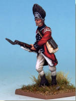 MT0110 - British Grenadiers (War of Independence).  Painting by Andrew Taylor, photography by Kev Dallimore. 