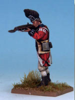 MT0110 - British Grenadiers (War of Independence).  Painting by Andrew Taylor, photography by Kev Dallimore. 