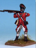 MT0110 - British Grenadiers (War of Independence).  Painting by Andrew Taylor, photography by Kev Dallimore. 