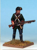 MT0118 - Butler's Rangers.  Painting by Andrew Taylor, photography by Kev Dallimore.   Painting by Andrew Taylor, photography by Kev Dallimore.  Butler's Rangers (17771784) was a Loyalist provincial military unit of the American Revolutionary War, raised