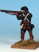 MT0118 - Butler's Rangers.  Painting by Andrew Taylor, photography by Kev Dallimore.   Painting by Andrew Taylor, photography by Kev Dallimore.  Butler's Rangers (17771784) was a Loyalist provincial military unit of the American Revolutionary War, raised