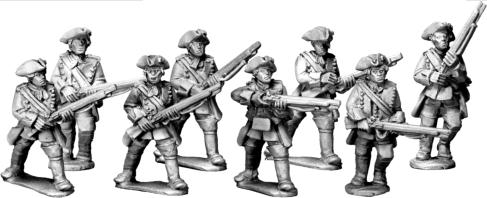 The British Army had two types of units in North America: regular regiments serving in the colonies for a longer or shorter period of time, normally sent there only after the war had begun, and independent companies, permanently based in the colonies.