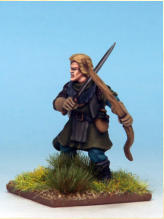 This elf is made using a body from the Frostgrave soldiers set; I was thinking he could be of a woodland elf or a elf adventurer…
