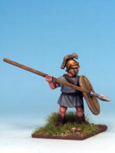 Crusader Miniatures Greek Thureophoroi with 50mm spear.