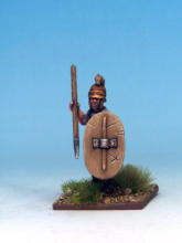 Crusader Miniatures Greek Thureophoroi with 50mm spear.