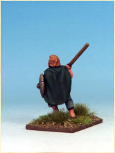 Crusader Miniatures Dark Ages Irish Warrior 35mm spear.