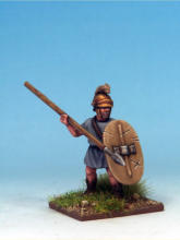 Crusader Miniatures Greek Thureophoroi with 50mm spear.