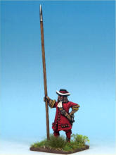 North Star 17th Century Unarmoured English Pikemen with the full 80mm spear.