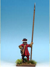 North Star 17th Century Unarmoured English Pikemen with the full 80mm spear.