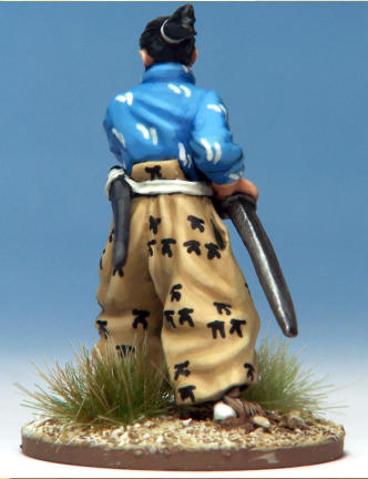 Another superbly posed model depicting a senior student with katana.