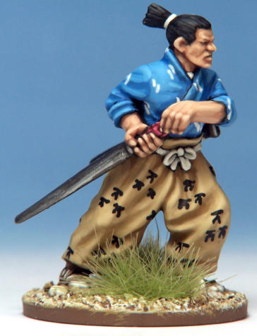 Another superbly posed model depicting a senior student with katana.