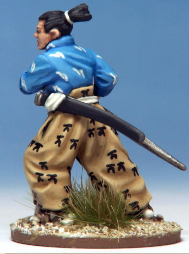 Another superbly posed model depicting a senior student with katana.