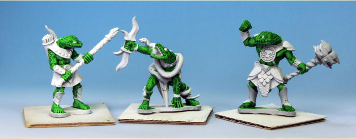 Orc Skin. Snakeman flesh. Guide, Warden II & Heritor II.