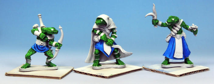 Magic Blue. Snakeman kilts. Scout, Heritor I & Herbalist