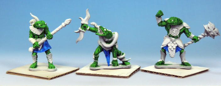 Magic Blue. Snakeman kilts. Guide, Warden II & Heritor II.