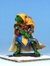 Heritor I.  Here I added a bit more detail to the bow and trim to the quiver. 