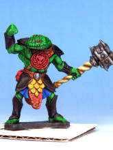 Heritor II. I hit his chest roundel with some Warpaints Fanatic Wash: Red Tone. 