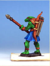 Guide. Initially I painted his quiver Pallid Bone, and then decided he had too much of the same colour so gave it a coat of Gravelord Grey. 