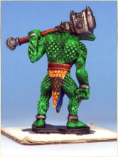 Savage. When I applied the Gravelord Grey over the Polished Silver I wiped off some of it with my painters thumb to achieve a better look.