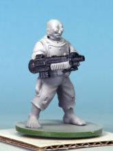 Standard all Automatons builds. The weapons and some bits and pieces, all painted in Enchanted Steel Speedpaint.
