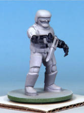 Kit-bashed Automatons/Trooper builds. The weapons and some bits and pieces, all painted in Enchanted Steel Speedpaint.