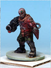 Standard all Automaton builds. The armour needed to tell a story, so I distressed it with Warpaints Fanatic: Matt White, roughing it up like battle-worn plating. 
