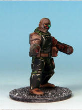 Kit-bashed Automatons/Trooper builds. I applied a tiny drop of gloss varnish to lenses and LEDs just to make them pop. 