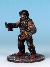 Kit-bashed Automatons/Trooper builds. I applied a tiny drop of gloss varnish to lenses and LEDs just to make them pop. 