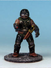 Kit-bashed Automatons/Trooper builds. I applied a tiny drop of gloss varnish to lenses and LEDs just to make them pop. 