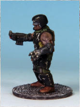 Kit-bashed Automatons/Trooper builds. I applied a tiny drop of gloss varnish to lenses and LEDs just to make them pop. 