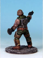 Kit-bashed Automatons/Trooper builds. I applied a tiny drop of gloss varnish to lenses and LEDs just to make them pop. 