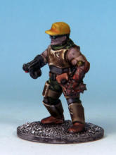 Kit-bashed Automatons/Trooper builds. I applied a tiny drop of gloss varnish to lenses and LEDs just to make them pop. 