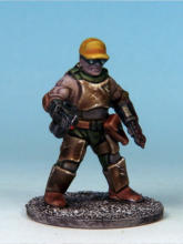Kit-bashed Automatons/Trooper builds. I applied a tiny drop of gloss varnish to lenses and LEDs just to make them pop. 