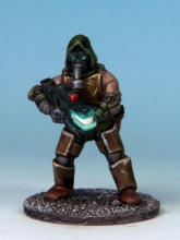 Kit-bashed Automatons/Trooper builds. I applied a tiny drop of gloss varnish to lenses and LEDs just to make them pop. 