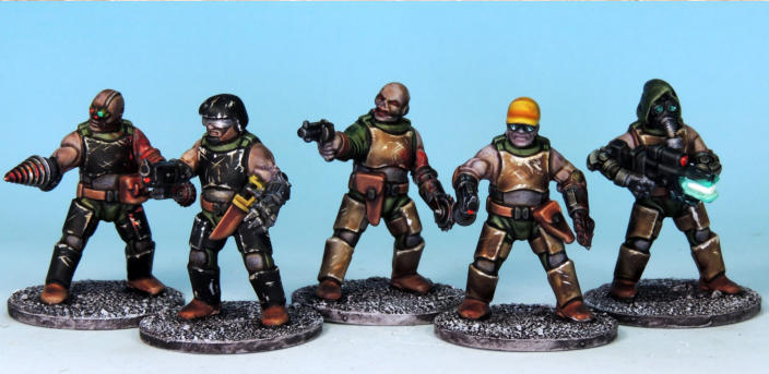 Kit-bashed Automatons/Trooper builds