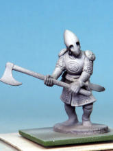 For the Elves, I used a zenithal white undercoat, sprayed from above with my trusty old airbrush. This was layered over a Humbrol matt black base coat. If you're curious about achieving a zenithal undercoat with spray cans.