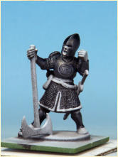The armour, chainmail, greaves, vambraces and helmets, all painted in Enchanted Steel Speedpaint.