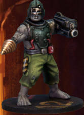 Automatons painted by Richard Taylor