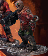 Automatons painted by Kev Dallimore 