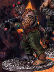 Automatons painted by Kev Dallimore 