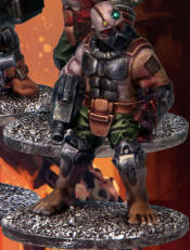 Automatons painted by Kev Dallimore 