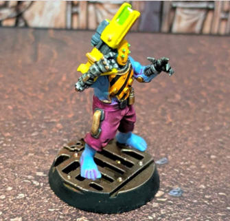 Nathan Easton. Smiley 3. Brilliant colour choices, the yellow sings against the blue; bold, deliberate, and effective. Groundworks tight. Solid work. 