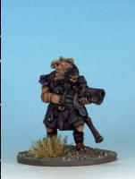 Grenadier Space Gnoll.  Soldiers listed with Grenades carry both smoke and fragmentation grenades and may choose which type to use at any time. A figure carrying grenades is assumed to have as many of either type as they need for a given game.