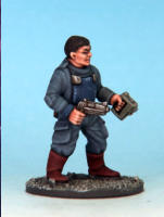 Chiseler, Stargrave Crew. The preferred weapon for close-quarter shoot-outs, the pistol is a one-handed firearm. There is an almost infinite variety of pistols, and while lasers and chemically propelled slug-throwers remain the most common.