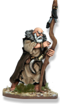 Druid, priest and magician of the Celts. The figure is available here on its own as part of the Nickstarter promotion. Druid will only be available in the box set after the Nickstarter promotion ends in November 2013. 