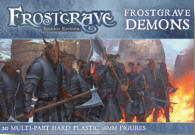 The Frostgrave Demons box set contains enough parts to make 20 different figures. There are multiple heads, arms, weapons and accoutrements per frame, no two warbands need ever be the same. 