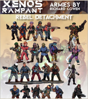 Xenos Rampant author Richard Cowen has put together some Detachments using North Star/ Osprey Games figures.