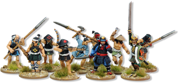 The Bandit Buntai box set gives you the perfect starter army to begin playing Ronin. 